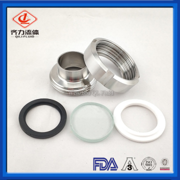 Tank Fittings Weld Inline Sight Glass Union Type