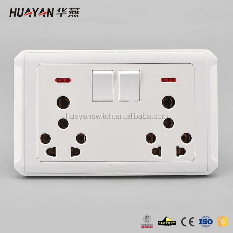 Factory Supply Fast Delivery Custom Design White Switch And Socket