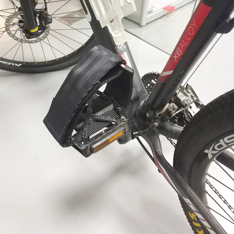 Akakurumbira Kurovedza Muviri Bhasiketi / bhasikoro tsoka Pedals Straps