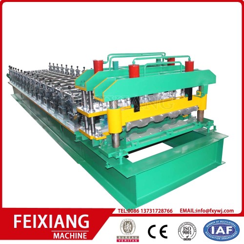 Aluminium Glazed Steel Roof Tile Machine