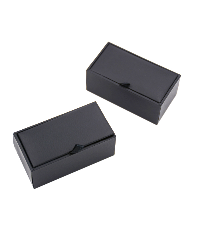 Hot Sale Organizer New Storage Jewelry Packaging Boxes Black Cardboard Gift Box From China