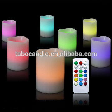 color led candle/color changing led candle/led light candle lights for christmas decoration