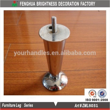 Brightness Chrome metal furniture legs,sofa legs metal sofa legs