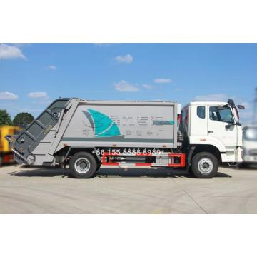 Howo Light Rear Loader Truk Sampah Truk Sampah