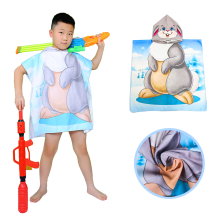 Kids Hooded Poncho - Wholesale Pool Towels & Beach Robes