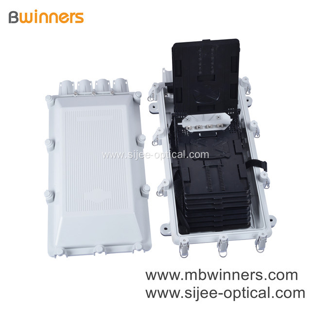 Horizontal 48 Core Cable Joint Box Fiber Optic Splice Enclosure Closure