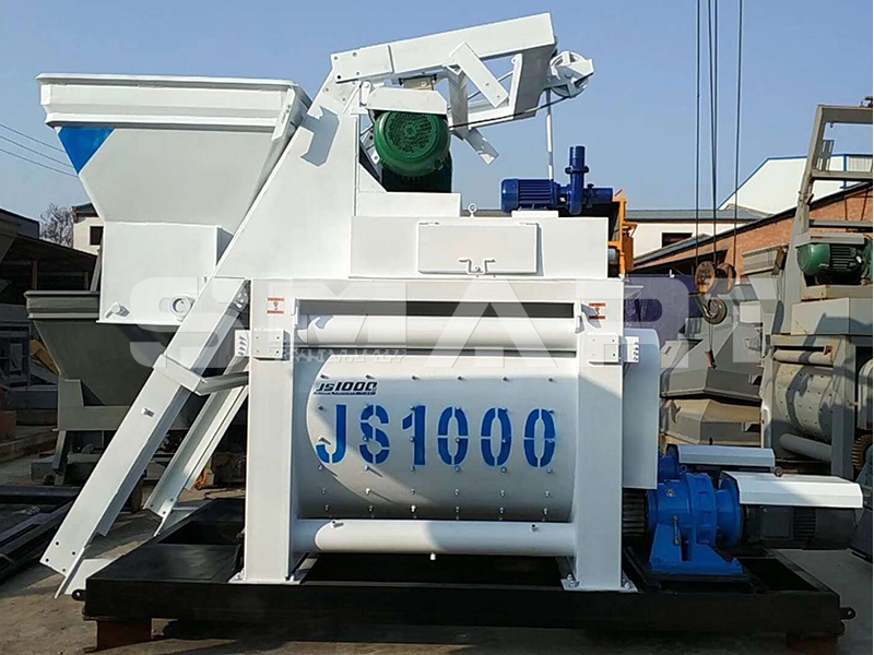 export to HZS60 Concrete Batching Plants 