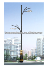 Steel lighting pole
