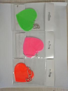 Reflective Keychian With  Keyring For Child