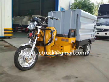 Electric three-wheel high pressure cleaning car