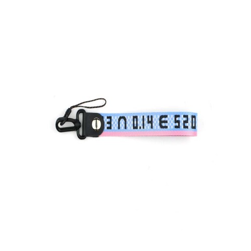 Aangepaste mooie paspoort lanyard met logo patroon