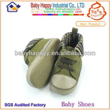 2014 new fashion army green handmade Adult baby shoes