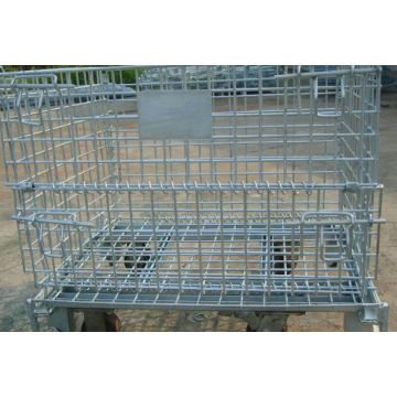 Storage Rack Foldable Wire Mesh Container