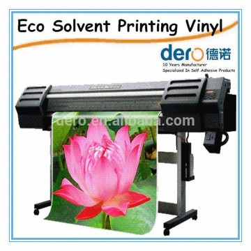 Popular eco solvent printing pvc self adhesive vinyl apply for car decorative