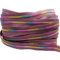 Bobina de arco -íris personalizada com zíper da Amazon