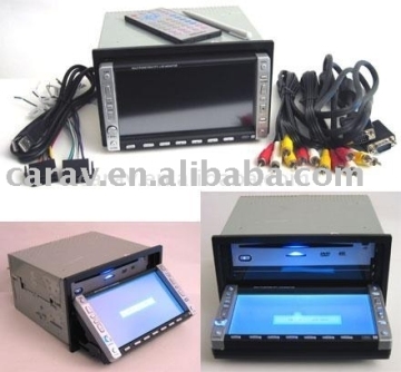 6.5" 2DIN Touch screen Car VGA Monitor with DVD