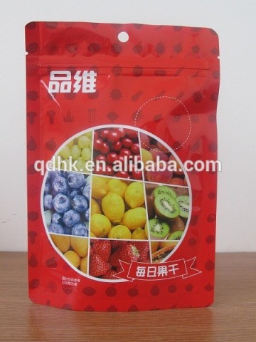 Colorful nuts packaging bag/silver pckaging bag