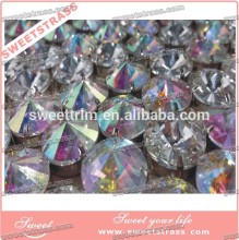 bonito glass sew crystals, crystal sew-on stone