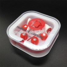multi-color earphone, travel case earphones, custom oem earphone