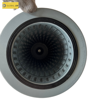 Excavator return oil filter element