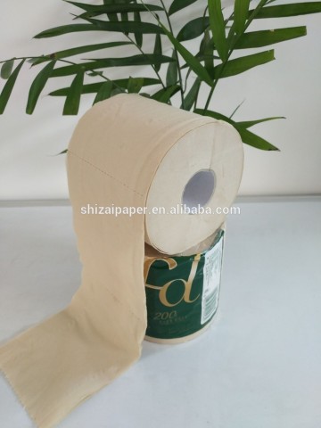 unbleached bamboo pulp paper tissue for baby use