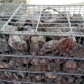 Kotak gabion yang dikimpal/penahan dinding galvanized gabion kotak