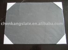 slate serving plates with shrink package