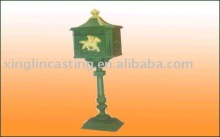 cast iron mail box