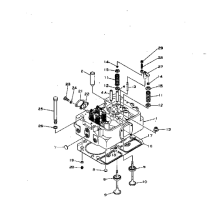 Komatsu S6D155-4 cylinder head crosshead 6127-41-5614