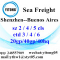 Shenzhen Sea Freight Logistics Company to Buenos Aires