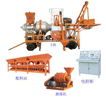 QLB Mobile Type Asphalt Batch Mixing Plant