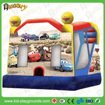 Backyard commercial inflatable bouncer slide, jumping castle with water pool , jumping castle slide