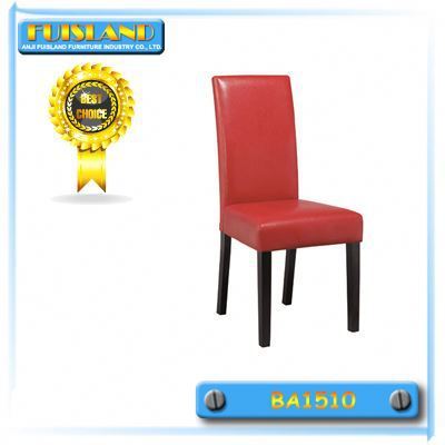 hot sale good quality black legs pack with PE foam KD dinning chair wood