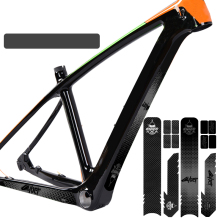 ENLEE Bicycle Chain Protection - MTB Frame Sticker Anti-Scratch Guard