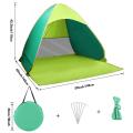 Protezione UV della tenda da spiaggia pop -up di esterno+pavimento esteso