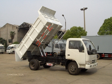 Dongfeng single axle dump trucks for sale