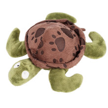Interactive Plush Turtle Dog Toy with Sound