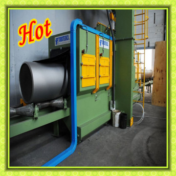 Pumping Pipe Shot Blasting Machine / Rust Cleaning Blast Abrator