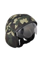 ECE Fiberglass Polit Open Face Helmet BK600