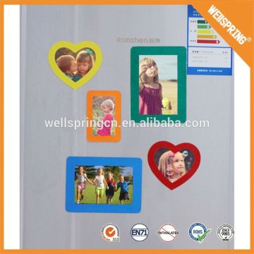 Customized pretty personalized picture frame fridge magnets