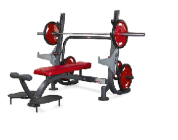 Commercial Gym Use Super Olympic Flat Bench