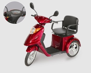 3 wheel motor scooters for adults with big wheels