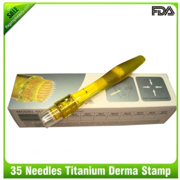 35needles derma skin roller skin stamp meso roller for wrinkle remover