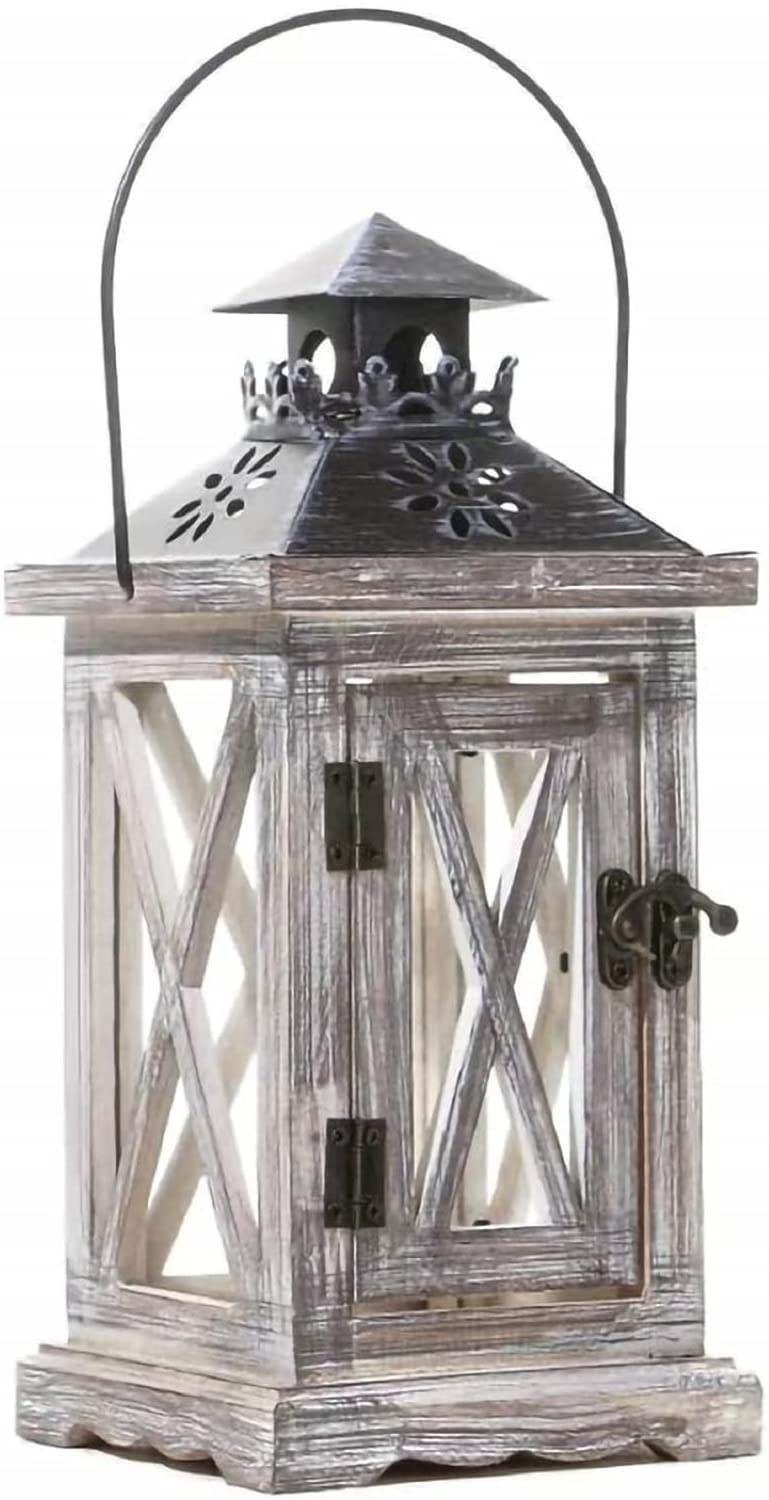 Decorative Farmhouse White Lanterns