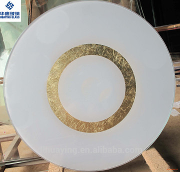 Tempered Silkscreen Glass ,silkscreen printing glass for decoration / decorative glass