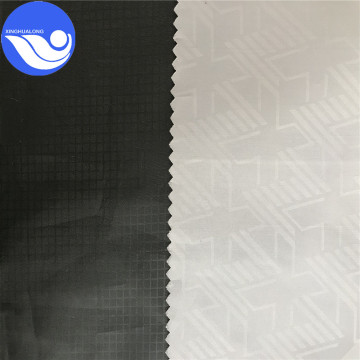 Embossed Polyester Taffeta Fabric Reka bentuk gaya ringkas