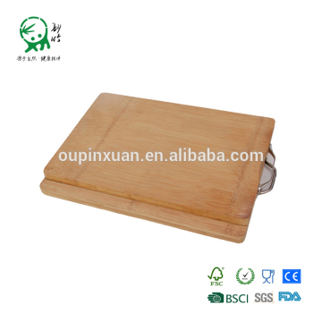 natural bamboo cutting board set 2 pieces