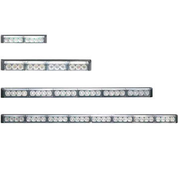 3W LED Traffic Advisors Lightbars with Color Combinations