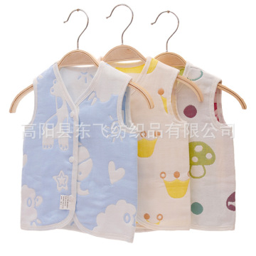 Gauze Baby Vest Cotton Toddler Vest Kids Vest