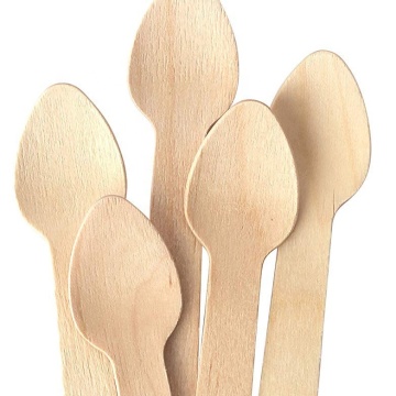 100pcs Natural Wood Spoon Wooden Spoons